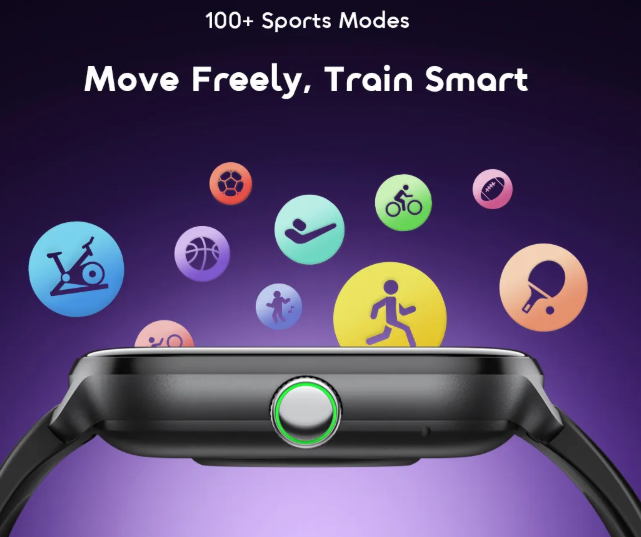 Oraimo Watch 6 Lite 2.01” HD Screen Smart Watch 24 Hour Health Monitoring