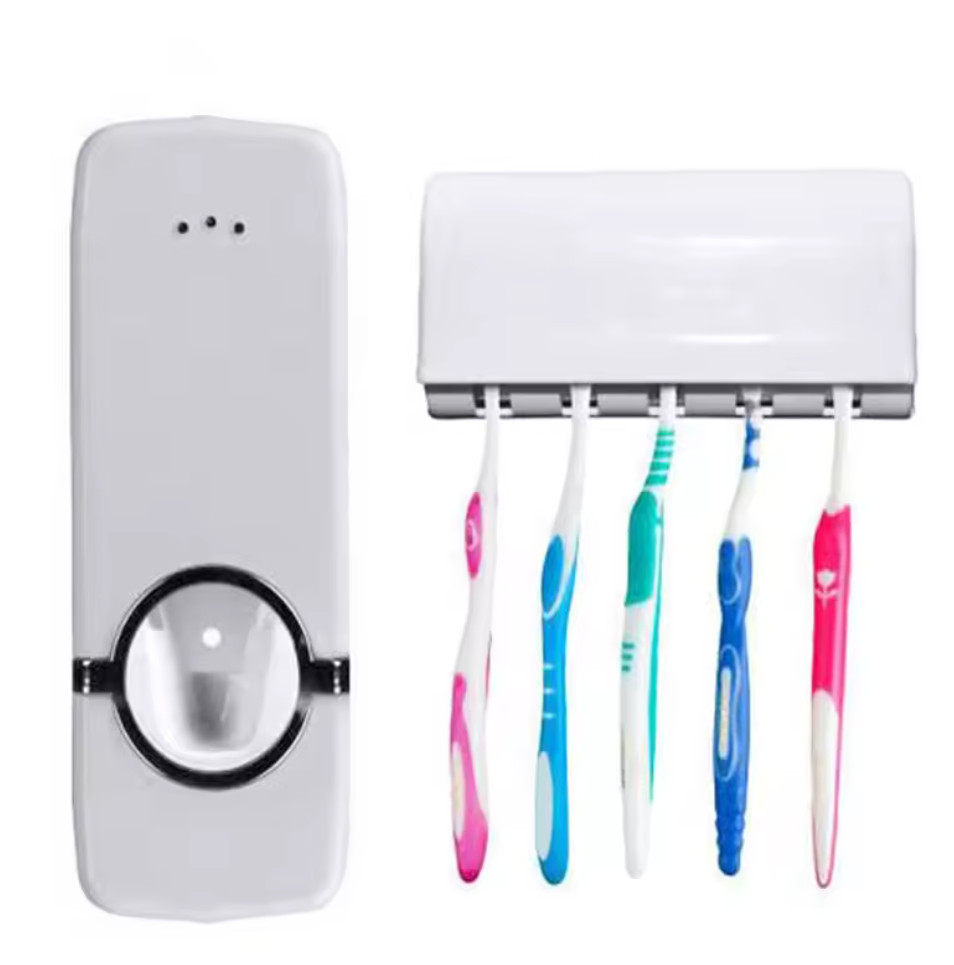 PRICE DROP! PROMOTION PRICE! 🤑DONT MISS OUT🦋Best-selling Punch-free Automatic Toothpaste Dispenser Wall Adhesive Toothbrush Toothpaste Electric Toothbrush Holders