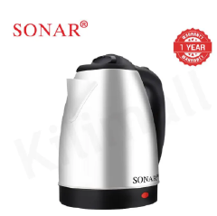 🎁 Buy Now & Get a FREE Gift!   Sonar 1.5M Power Cord 1500W Stainless Steel Electric Kettle Energy Efficient Heater Jug Cordless Electric Kettle SR-X1