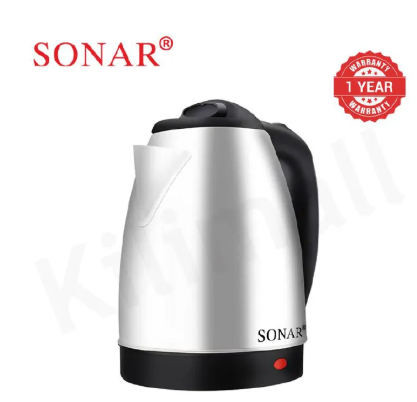 🎁 Buy Now & Get a FREE Gift!   Sonar 1.5M Power Cord 1500W Stainless Steel Electric Kettle Energy Efficient Heater Jug Cordless Electric Kettle SR-X1