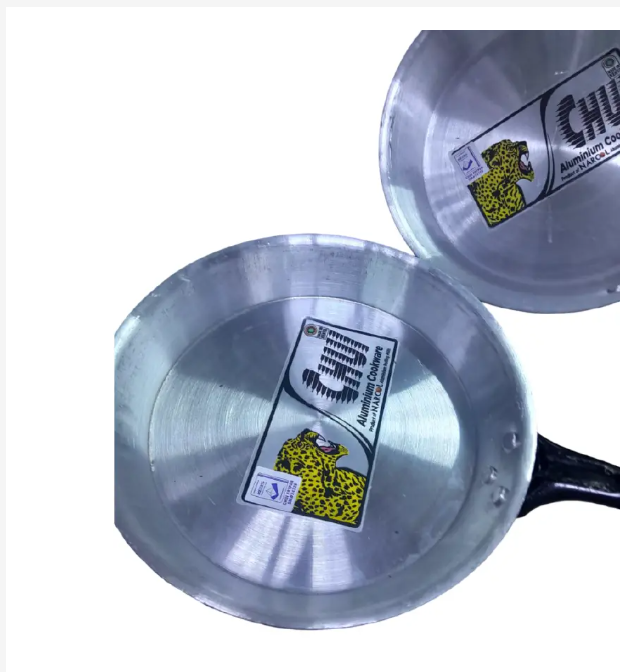 Stainless Steel Frying Pan - Deep Flat Skillet for Eggs, Chapati, PanCake, and General Frying - Heat Resistant & Easy Clean Kitchen Pan