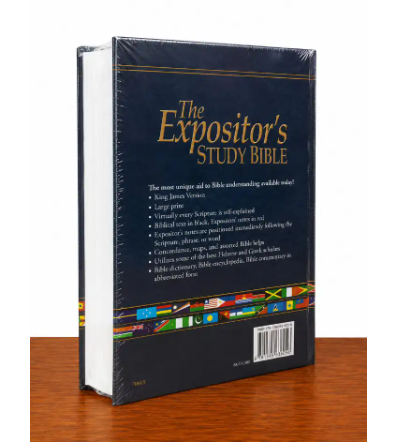 The Expositor’s Study Bible-Hardcover- is a valuable resource for anyone who wants to understand the Bible more deeply
