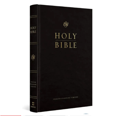 ENGLISG STANDARD VERSION (ESV) HARDCOVER -Easy to understand language making it suitable for use by anyone,thinline making it portable,comfort prints.