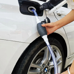 Siphon Pump Hand Fuel Pump Car Fuel tank Sucker Oil Transfer for Car and Truck With Water Diesel Hose