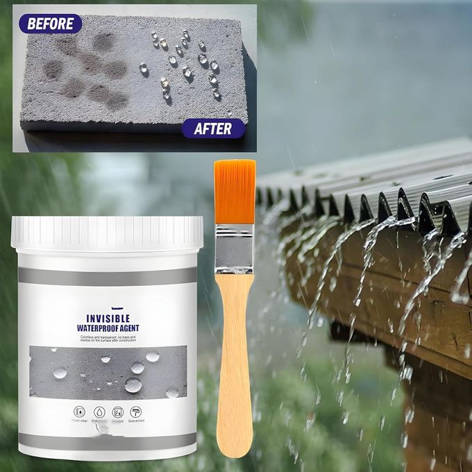 Transparent Waterproof Coating Agent, Jaysuing Invisible Waterproof Agent, Transparent Waterproof Sealant for Bathroom, Toilet, Tile, Walls, Ceiling