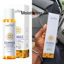 Calendula Moisturizing Lotion – Soothing Hydrating Face Cream & Body Lotion – Daily Moisturizer for Dry, Sensitive, Normal & Combination Skin – Lightweight Nourishing Formula