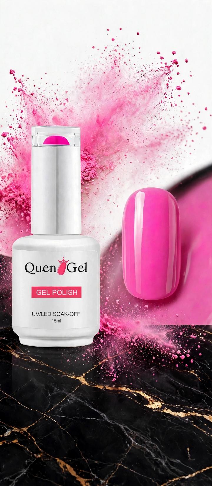15ml Nail Gel Polish Soak Off UV/LED Manicure Pedicure Professional UV/LED Soak Off  Color Gel Nail Polish Manicure Salon Gel Polish Best Quality Non Toxic  Lasts and Lasts at Least 30 Days view 2