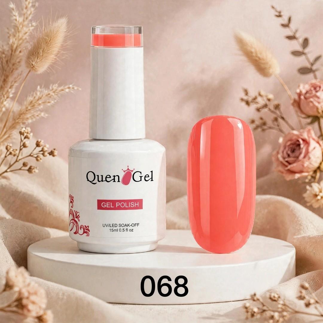 Gel Polish Classic 15ml – UV/LED Soak-Off Nail Polish, Long-Lasting Glossy Nail Color, Professional Salon & Home Manicure, Smooth Application Nail Gel Polish