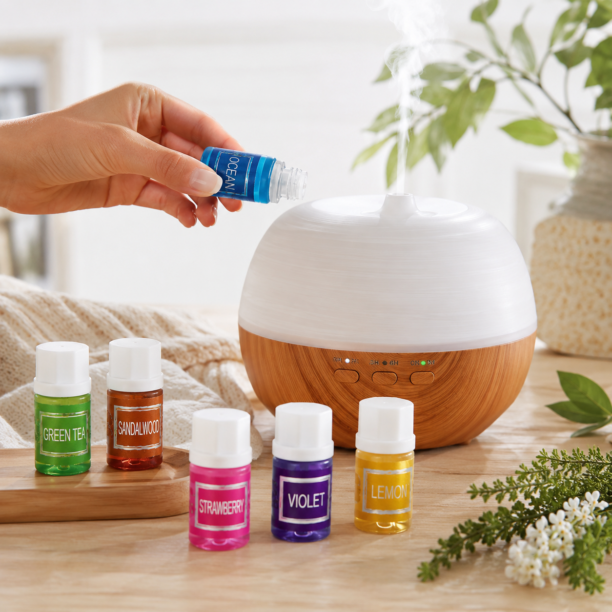 Water Soluble Humidifier Special Aromatherapy Plant Essential Oil SPA Beauty Air Purification aromatherapy