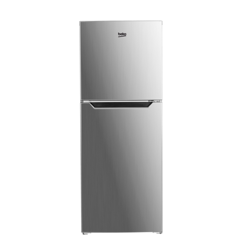 Beko BAD526 KE,No Fros,198L usable capacity, Reversible doors, LED interior lighting, Safety glass shelves, Electronic temperature control. Fridge Freezer.