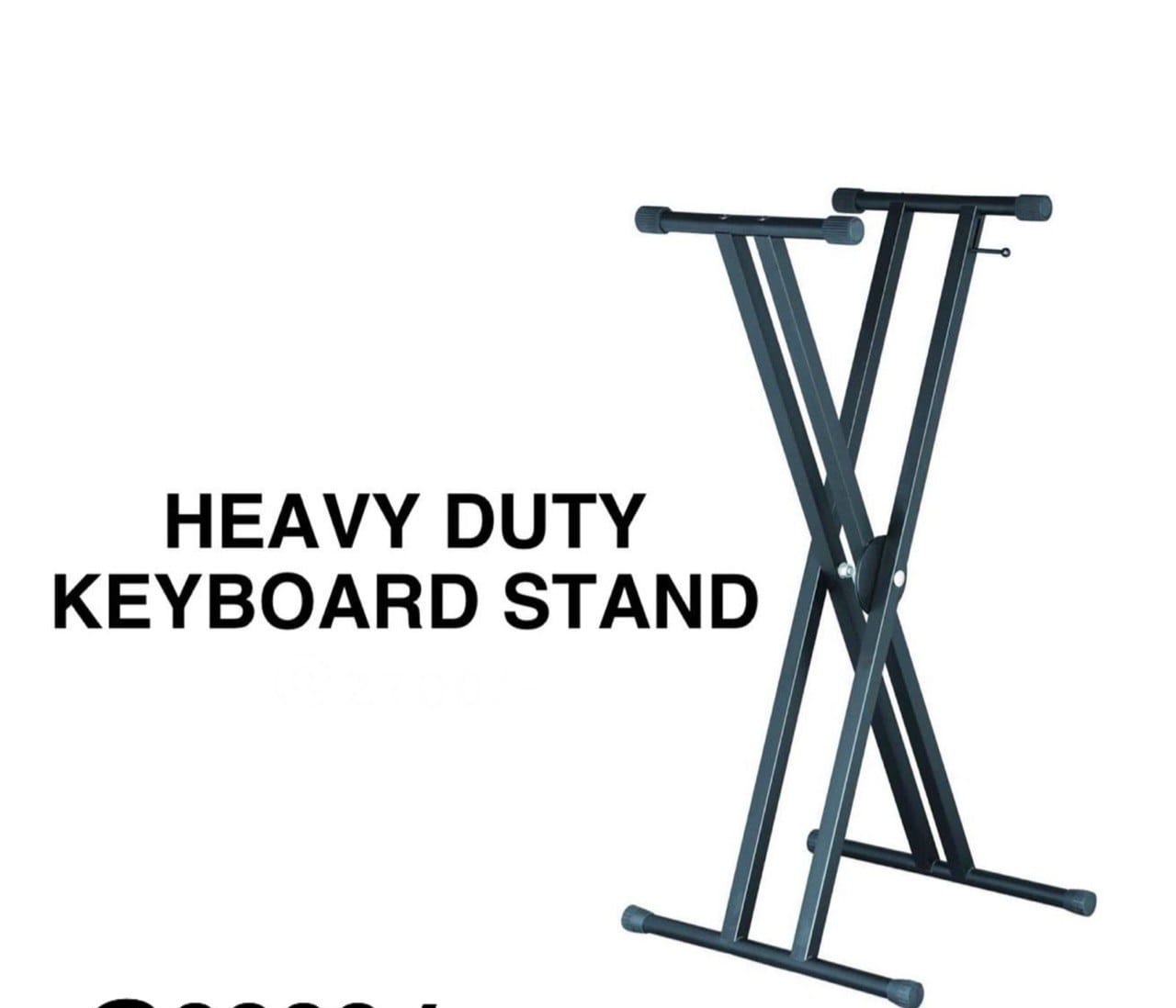 Heavy Duty Keyboard Stand – Adjustable X-Style Piano & Electronic Keyboard Stand for Home, Studio & Stage.