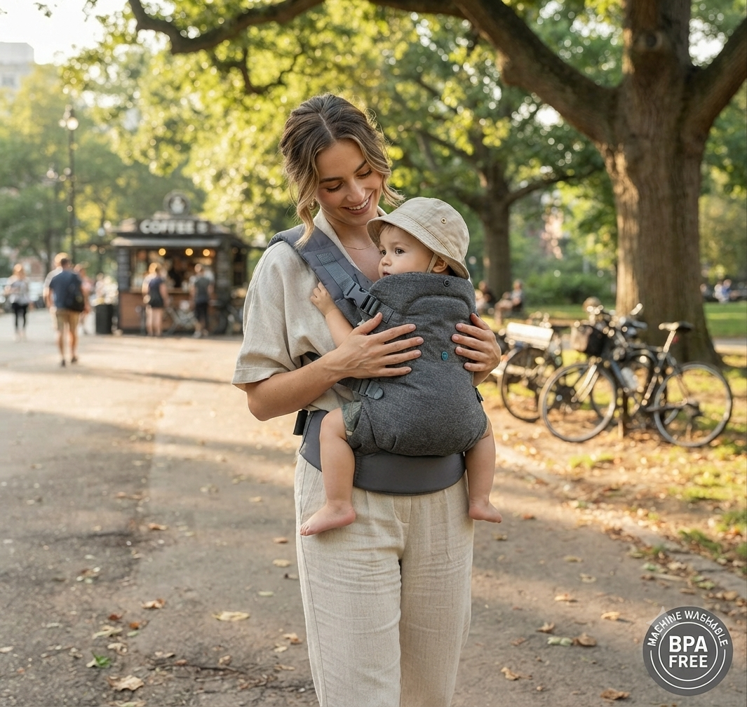 Infantino Baby Carrier – Ergonomic Adjustable Infant & Toddler Carrier