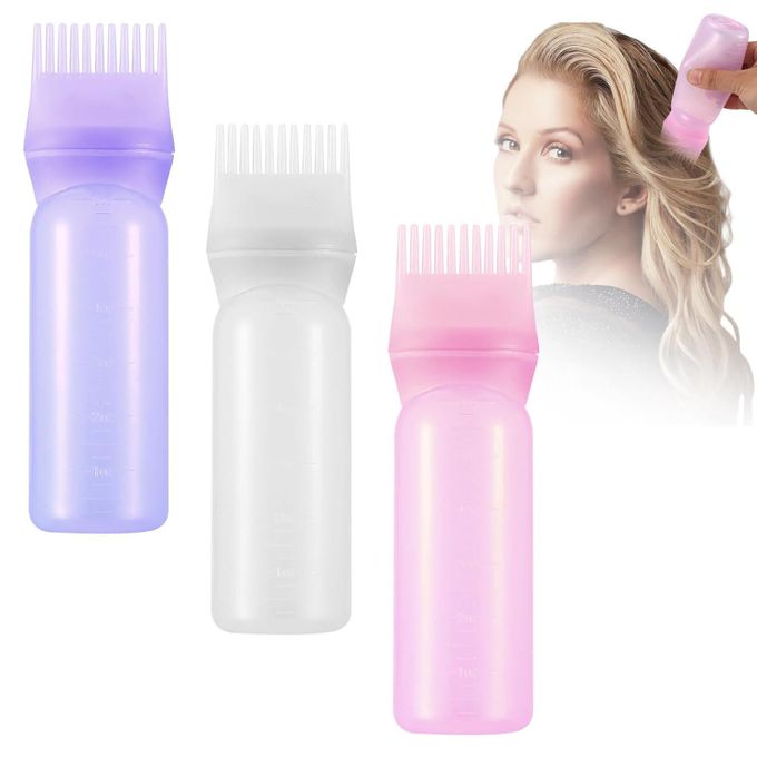 Hair Oil Root Applicator Bottle