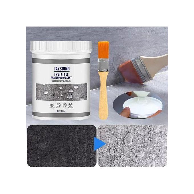 300g Invisible waterproof sealant glue waterproof Insulating sealant, super strong bonding sealant Invisible waterproof anti-Leakage agent used for cracks and leaks, transparent waterproof coating.