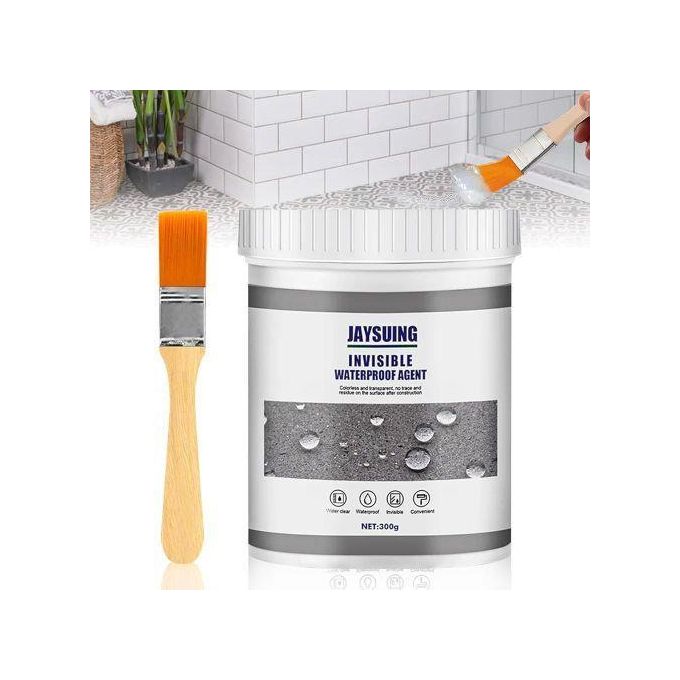 300g Invisible waterproof sealant glue waterproof Insulating sealant, super strong bonding sealant Invisible waterproof anti-Leakage agent used for cracks and leaks, transparent waterproof coating.