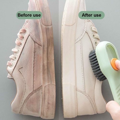Multifunction Cleaning Shoe Brush with Soap Dispenser Brush - make your shoes stays super clean and fresh