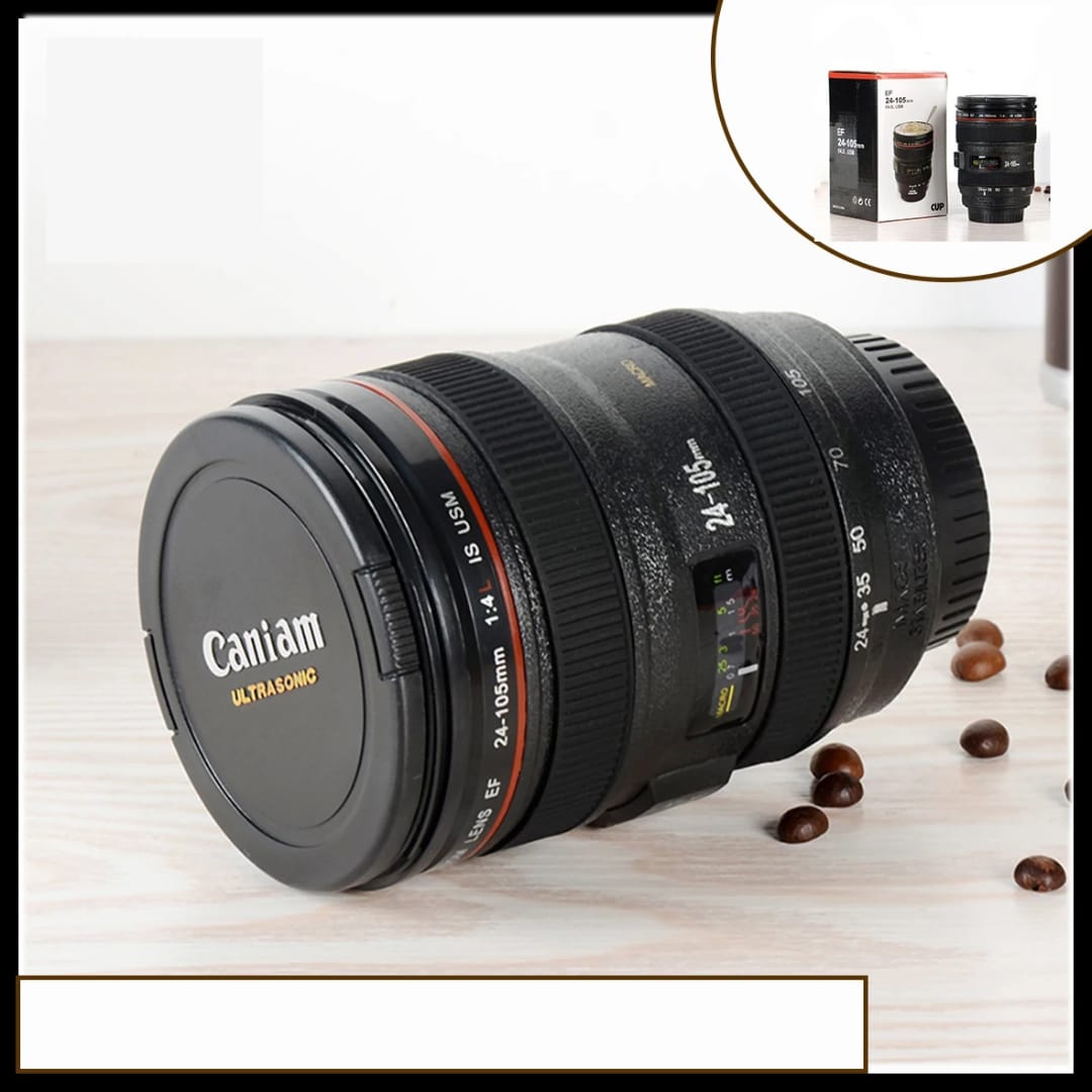 Plastic Camera Lens Cup Travel Cup/ Pen Holders For Photographers

Showcase your passion for photography with this creative and realistic Camera Lens Mug