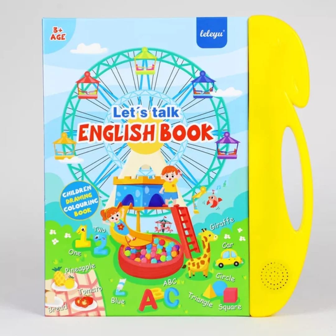 Audio Early childhood English Words Sound book, listen, learn read for Kids intelligence with 114 Words, 7 Learning Themes, 26 letter and Numbers, 15 interactive practice, and Songs