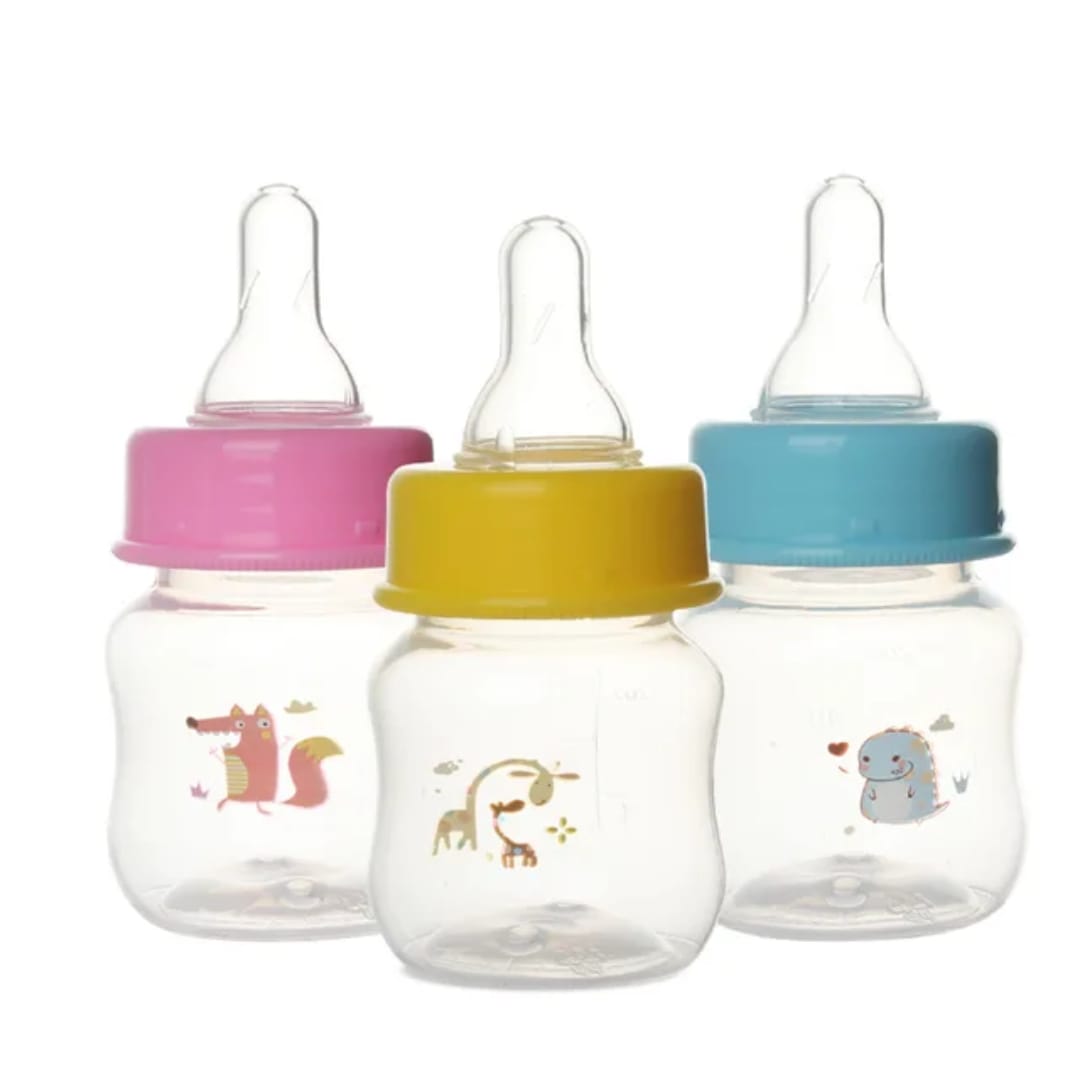60ML Newborn Baby Milk Bottle Baby Care Feeding Bottle for ease in baby feeding milk or liquids-Gentle Feeding Care