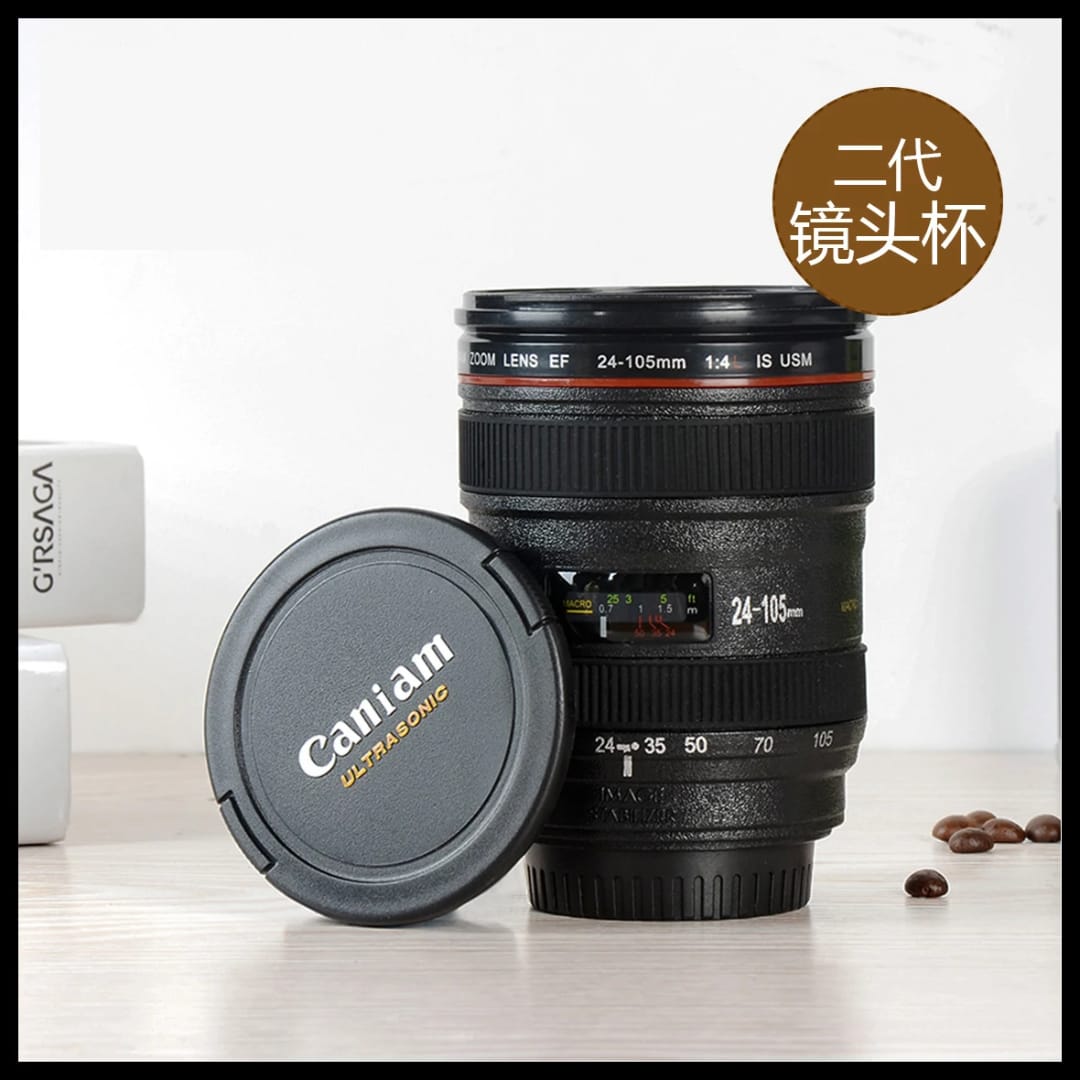 Plastic Camera Lens Cup Travel Cup/ Pen Holders For Photographers

Showcase your passion for photography with this creative and realistic Camera Lens Mug