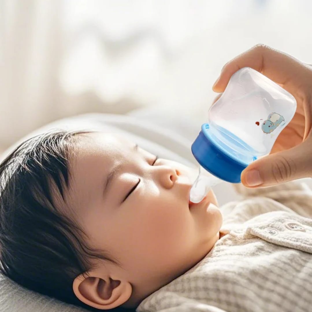 60ML Newborn Baby Milk Bottle Baby Care Feeding Bottle for ease in baby feeding milk or liquids-Gentle Feeding Care
