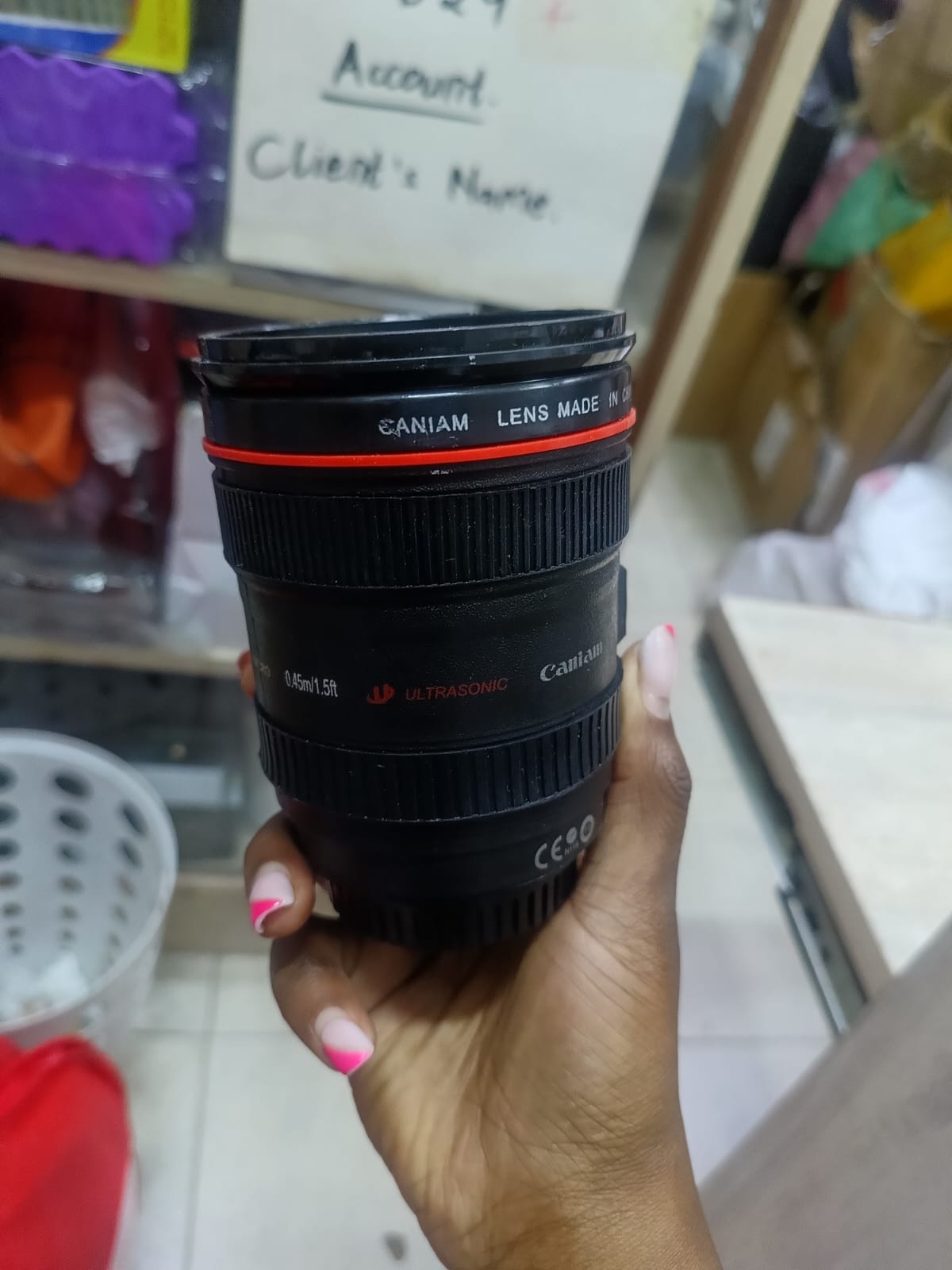 Plastic Camera Lens Cup Travel Cup/ Pen Holders For Photographers

Showcase your passion for photography with this creative and realistic Camera Lens Mug