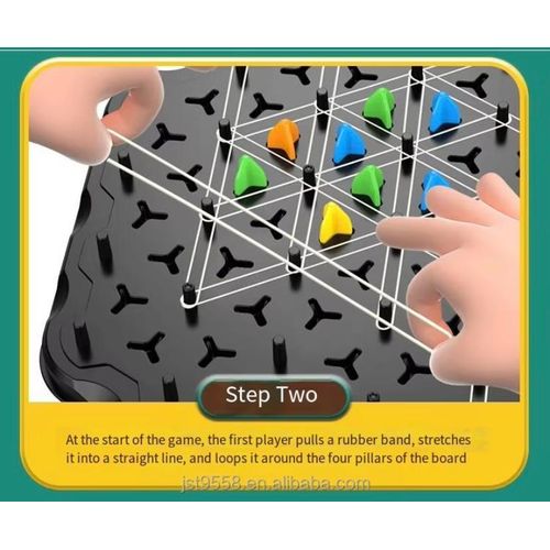 Chain Triangulation Game – an innovative strategy board game that turns screen-free time into brain-boosting fun for the whole family