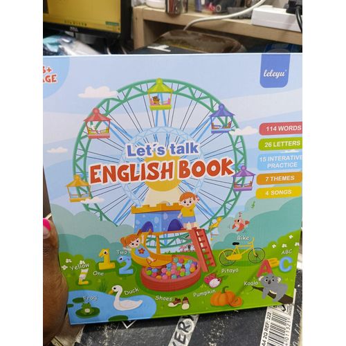 Audio Early childhood English Words Sound book, listen, learn read for Kids intelligence