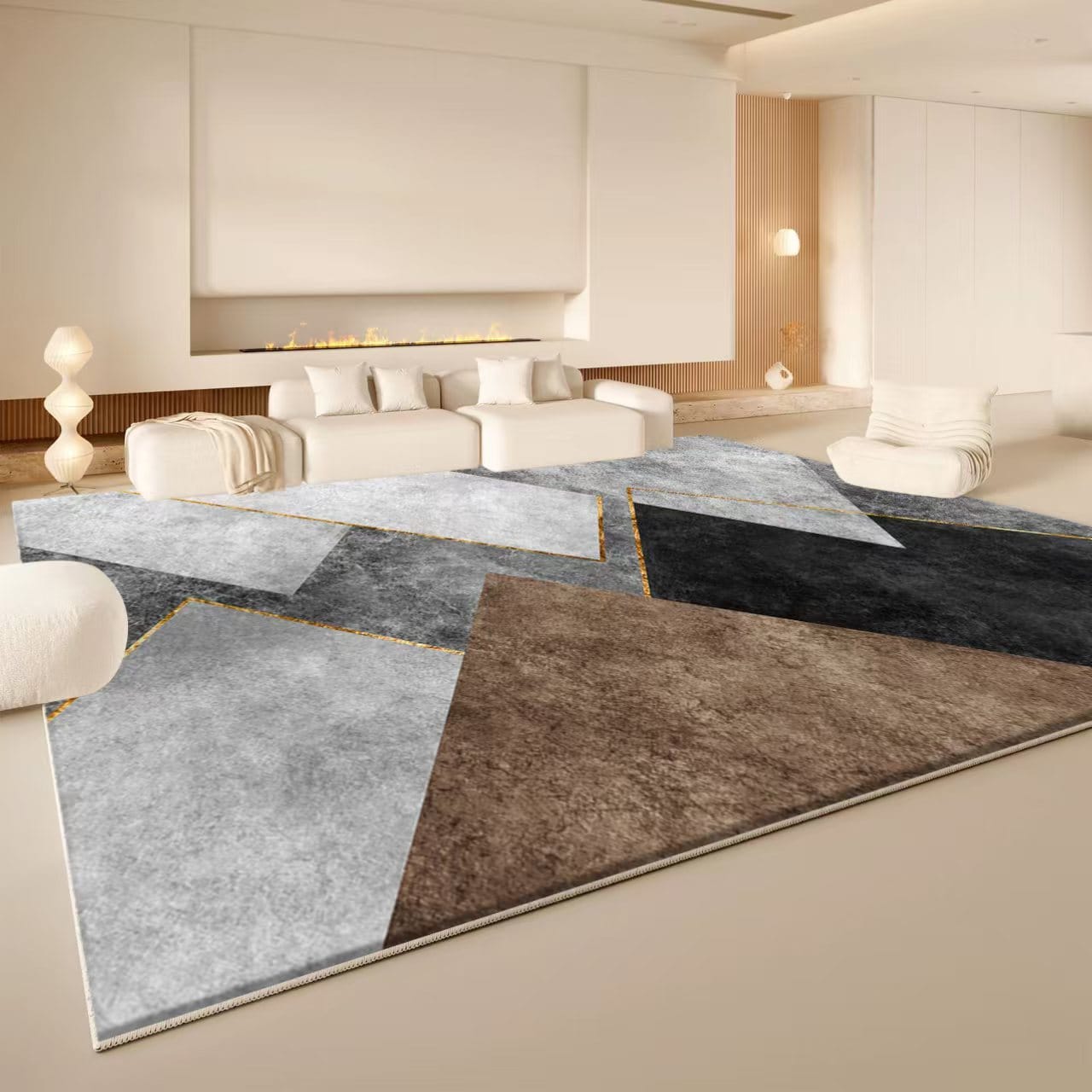 High Quality 7*10 Luxurious 3D Carpet for Living Room Bedroom Mat Indoor Washable Floor Home and Decor Mat Size 7x10