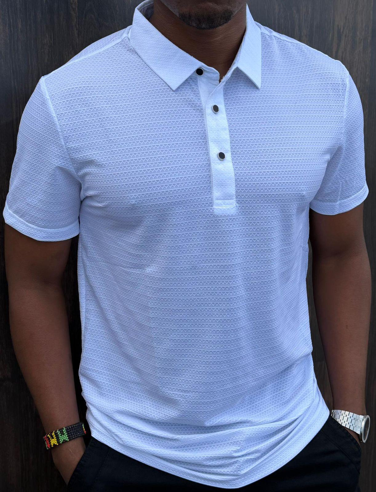 Men Casual Short Sleeve Stripped Shirts Stylish Half Button Down Summer Shirt Comfortable Breathable Top for Men Smart Casual Wear Beach Travel Everyday Fashion Sizes M to 2XL