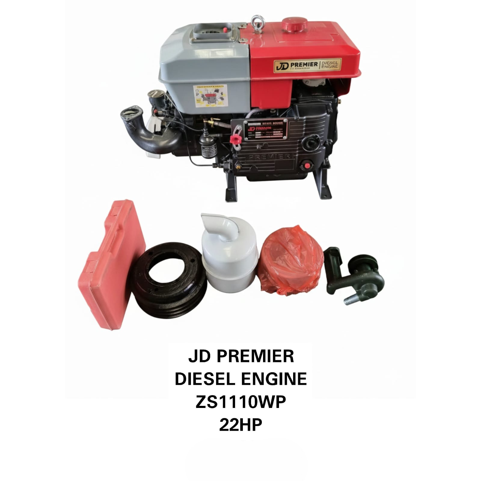 🚜🔥 JD Premier Diesel Engine ZS195WP 15HP – Powerful & Reliable Performance