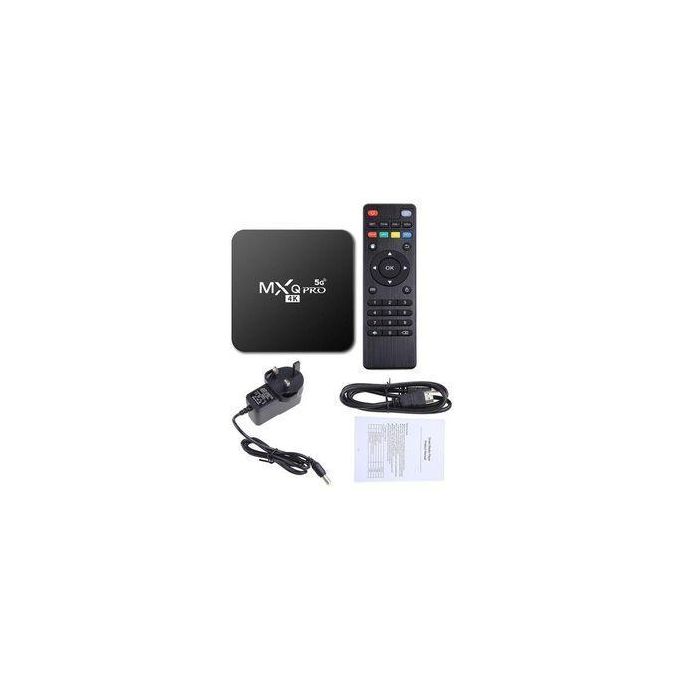 Mxq PRO 4K Android 11.1 Smart TV Box- 8 GB/128 GB