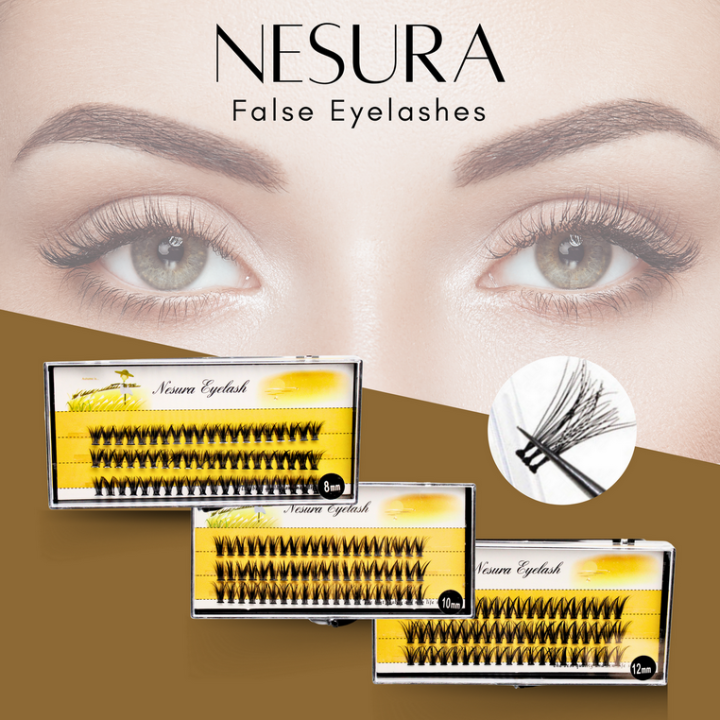 DIY Cluster Eyelashes individual cluster Eyelashes