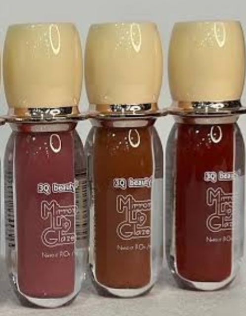 3pcs mirror glossy smooth Lip gloss different shades makeup women Lip gloss view 3