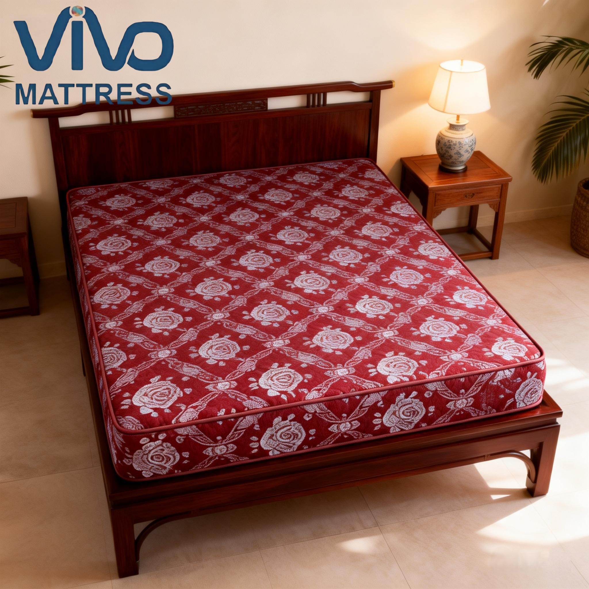 Vivo Official Mattress Kenya – Quilted High Density Foam Bed Mattress | Authentic Brand Quality & Breathable Support | All Standard Sizes 3×6 to 6×6