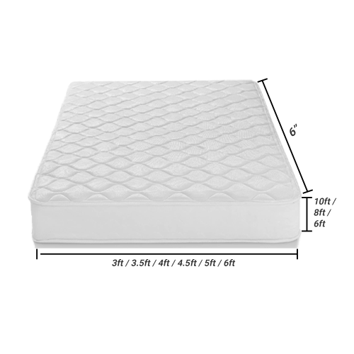 Vivo Quilted Top Mattress Kenya – Super High Density Foam Mattress with Flowers | Deep Sleep & Gentle Cushioning | Quilted Design for Bedroom Comfort | All Bed Sizes
