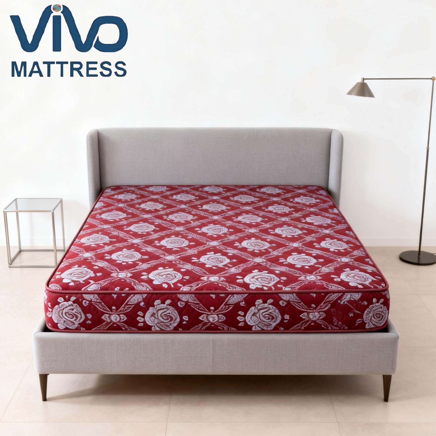 Vivo Official Mattress Kenya – Quilted High Density Foam Bed Mattress | Authentic Brand Quality & Breathable Support | All Standard Sizes 3×6 to 6×6