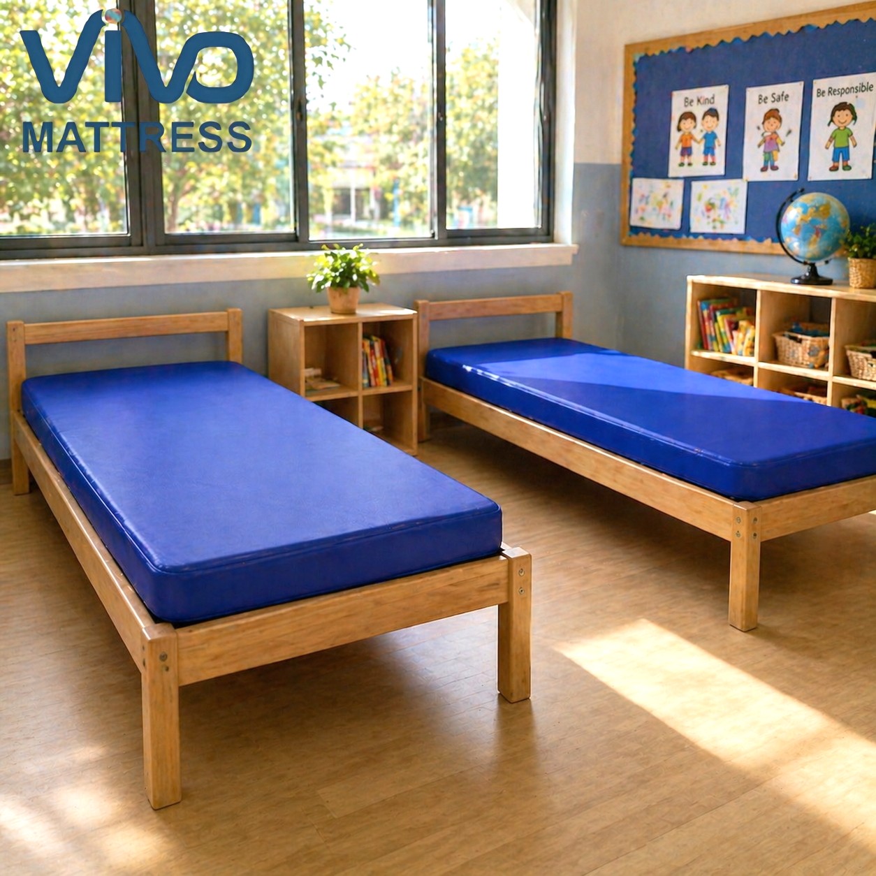 Vivo School Mattress Kenya – Quilted High Density Dormitory Bed Mattress | Durable & Affordable Student Hostel Mattress | Perfect For Schools & Single Home Living