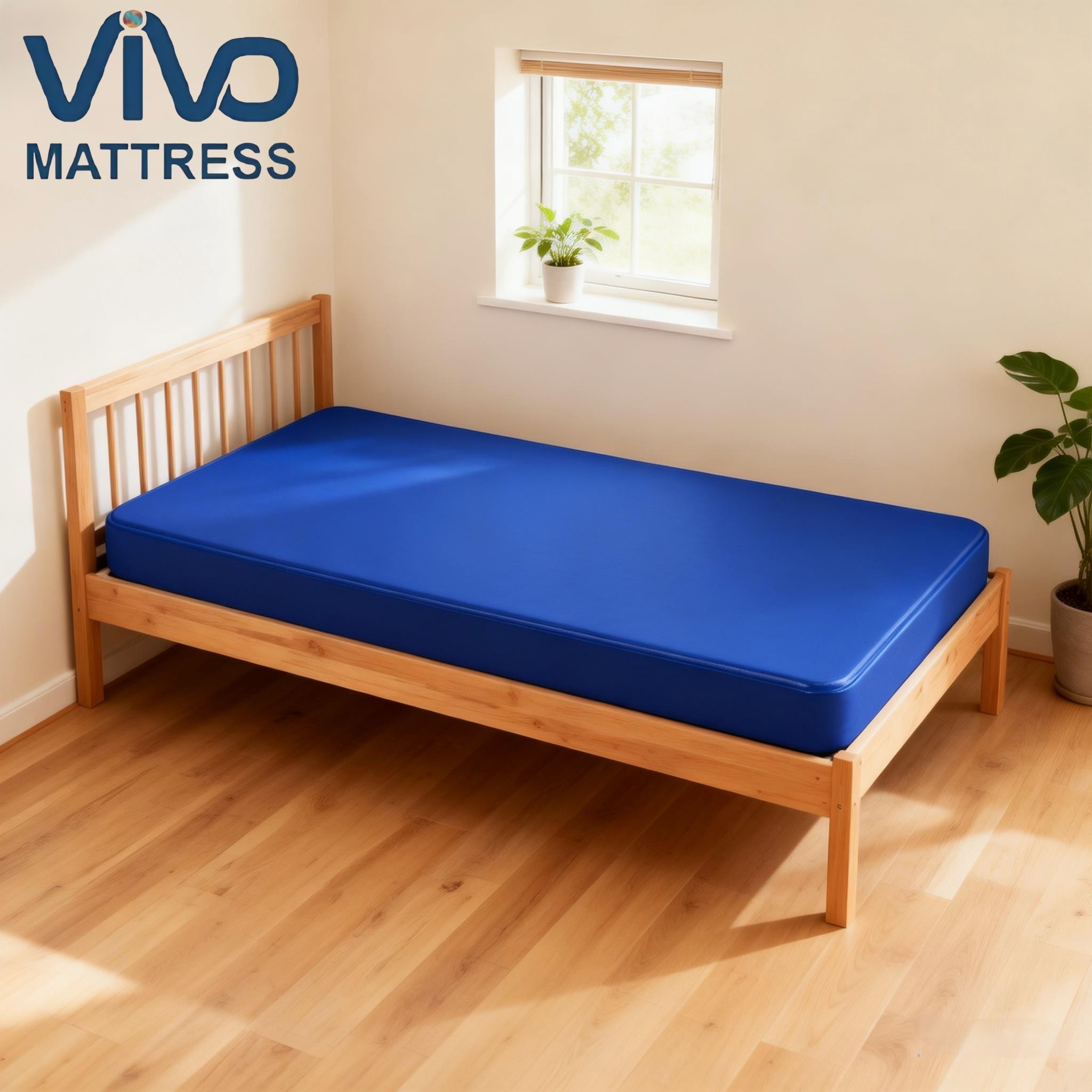 Vivo School Mattress Kenya – Quilted High Density Dormitory Bed Mattress | Durable & Affordable Student Hostel Mattress | Perfect For Schools & Single Home Living