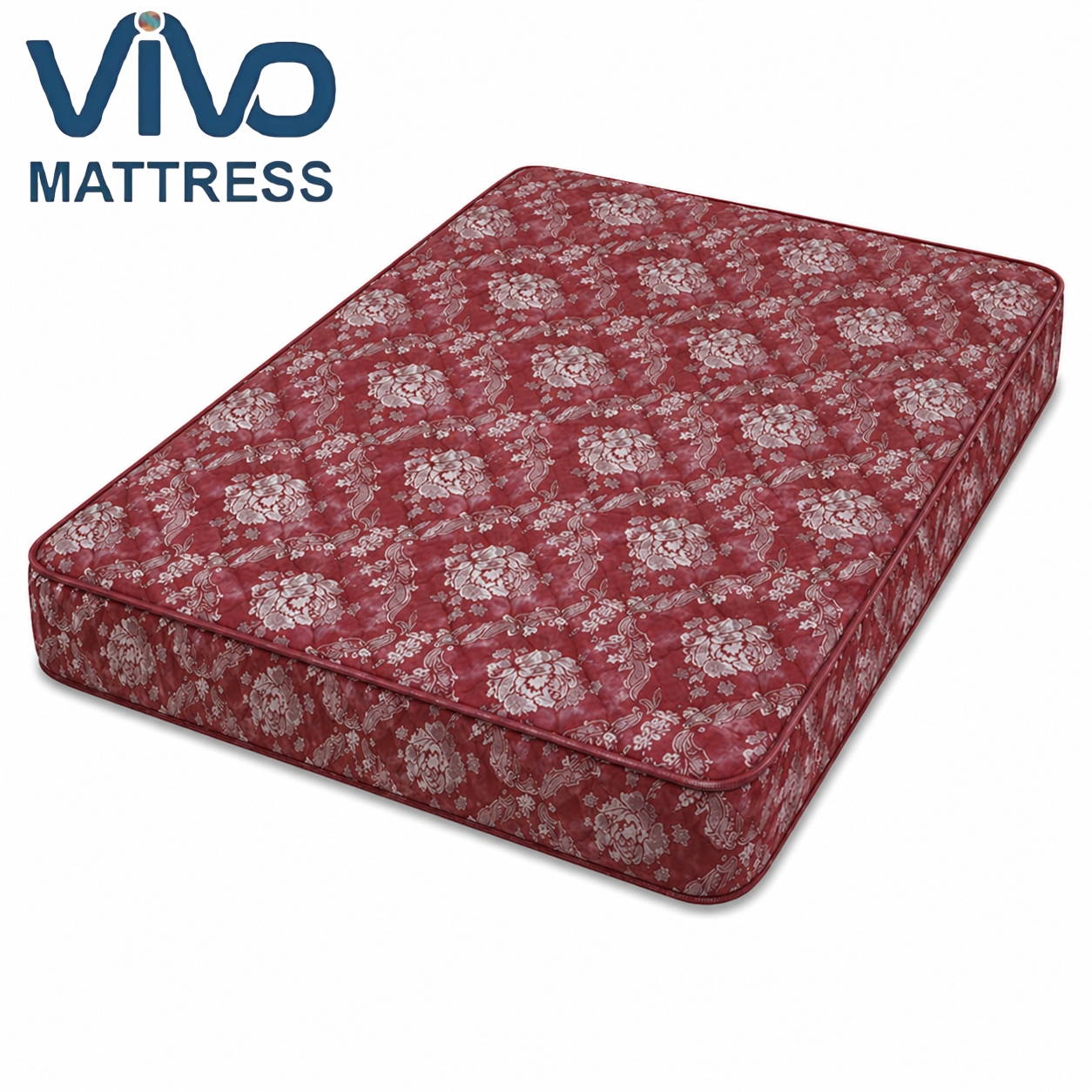 Vivo Official Mattress Kenya – Quilted High Density Foam Bed Mattress | Authentic Brand Quality & Breathable Support | All Standard Sizes 3×6 to 6×6