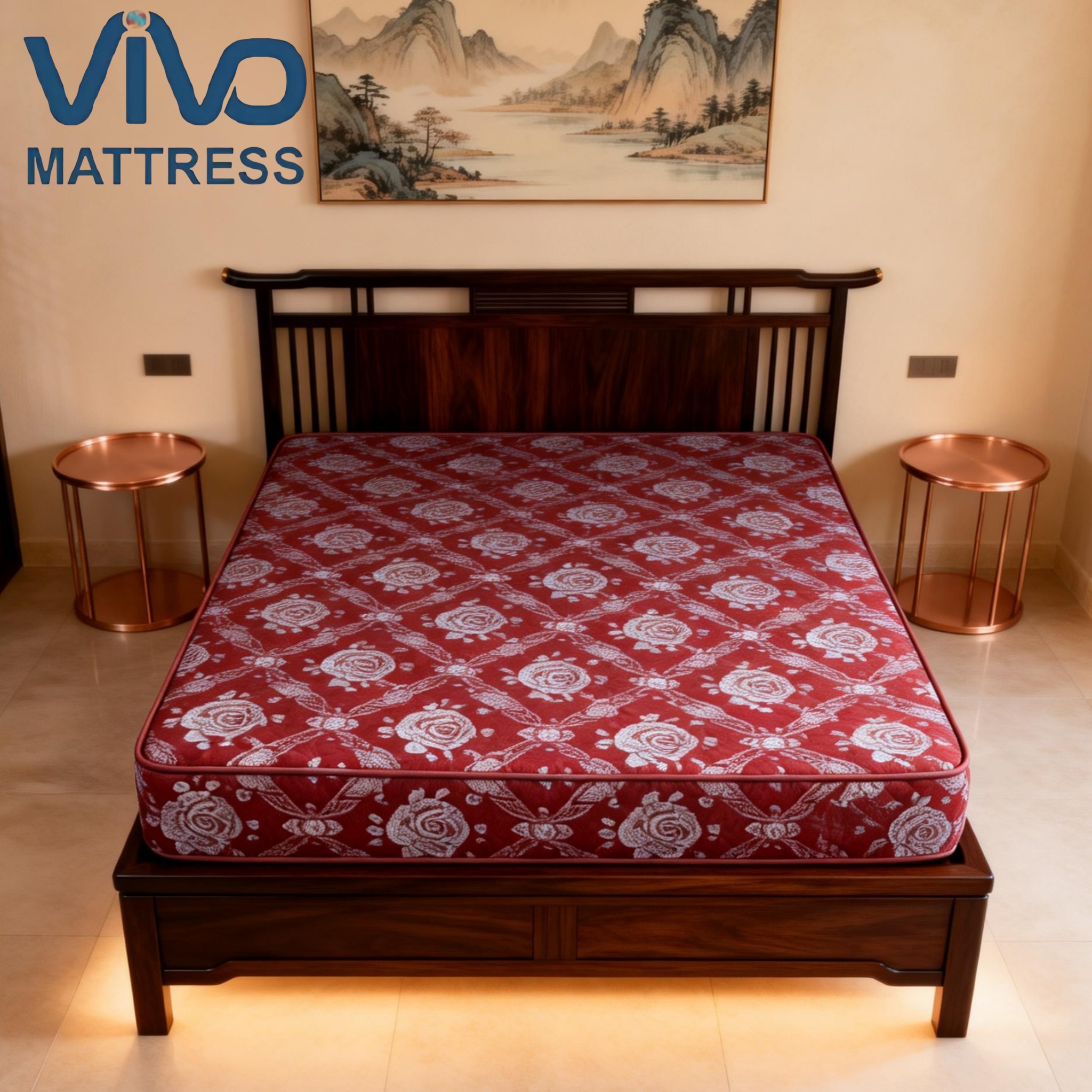 Vivo Official Mattress Kenya – Quilted High Density Foam Bed Mattress | Authentic Brand Quality & Breathable Support | All Standard Sizes 3×6 to 6×6