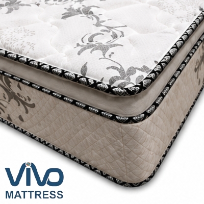 Vivo 10-Inch Orthopedic Mattress Kenya – Quilted High Density Thick Foam Mattress | Firm Spinal Support & Pressure Relief | Premium Bedroom Comfort All Sizes