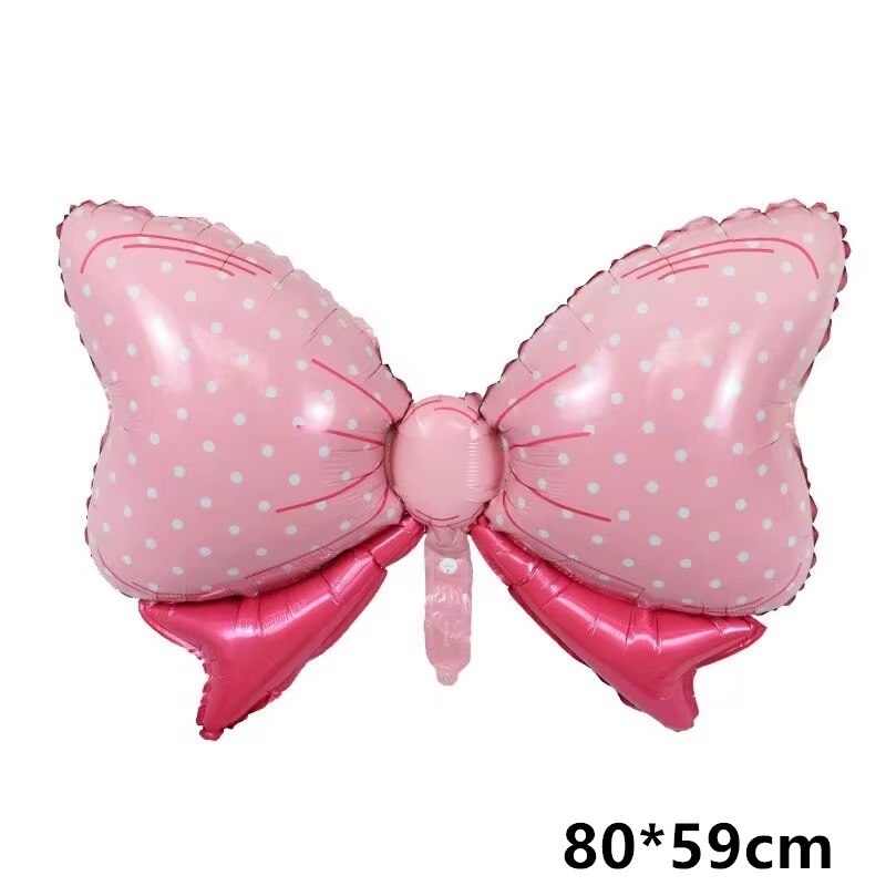 Baby Shower Balloon Decoration Set for Girl and Boys– It’s a Girl /Boy Pink Blue Foil Balloons, Baby Girl /Baby Boy Heart & Bow
