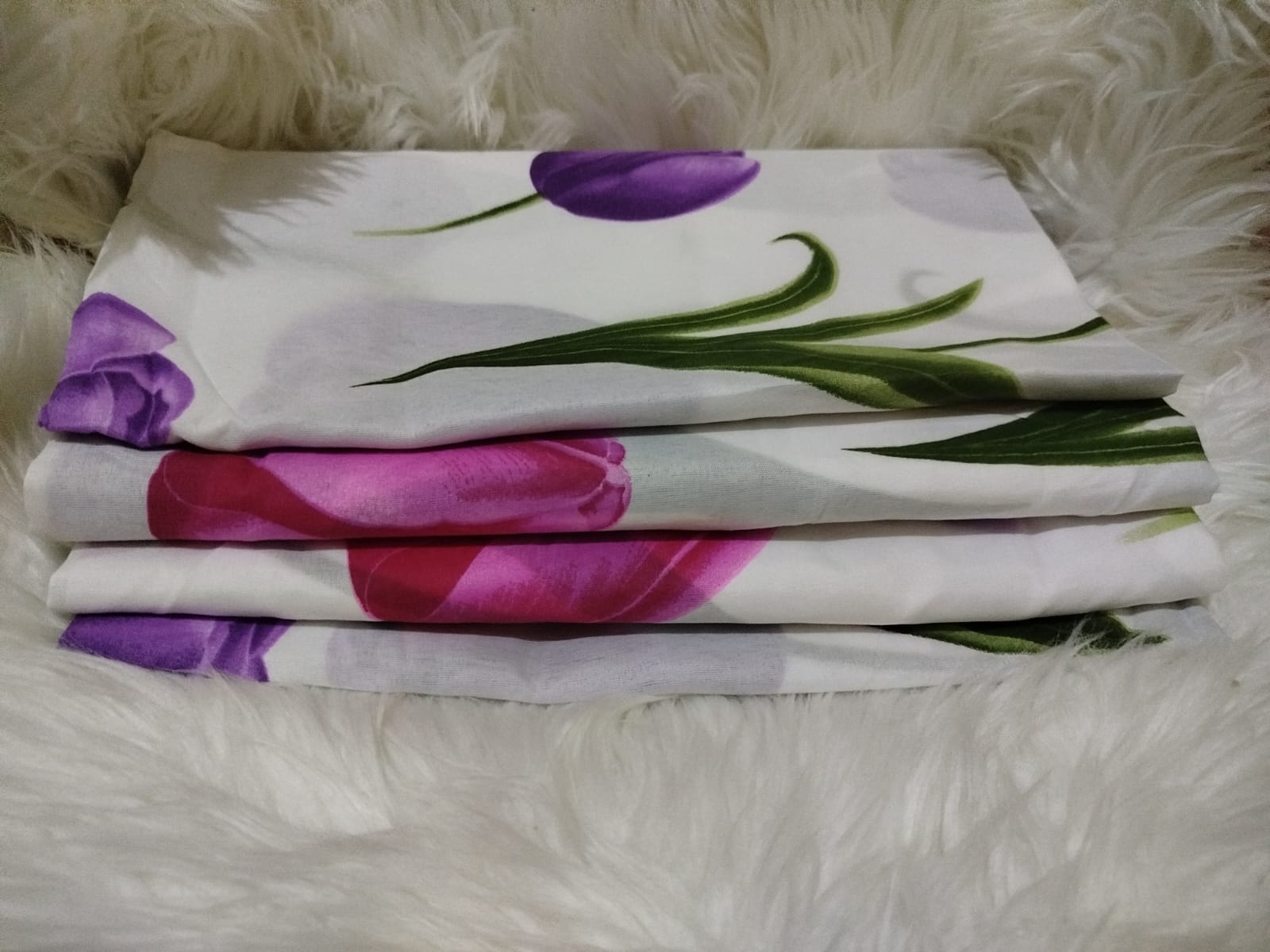 4x6 Bedsheet Set 4 Pcs (2 Bedsheets & 2 Pillowcases)