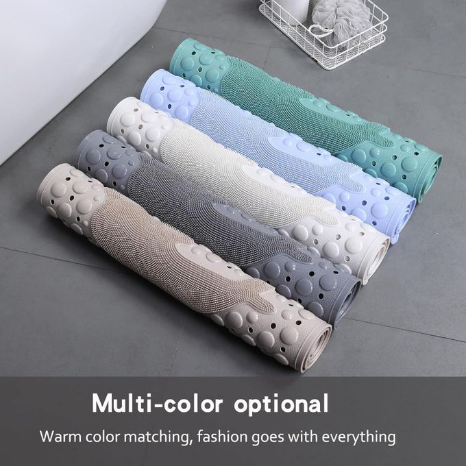 Dolphin Design Anti-Slip Bathroom Mat - Suction Cup, Comfortable Foot Massage