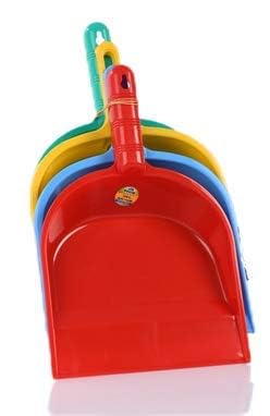 Plastic Dustpan with Long Handle,Dust Collector Pan, Floor Brooming Dustpan for Home Cleaning, Dust Pan for Home & Office