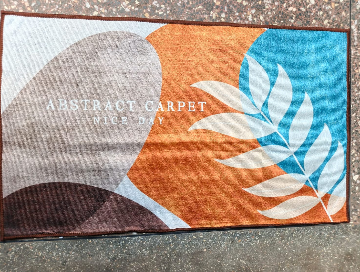 Soft, Non-Slip & Elegant 3D Doormat - 50×80 cm