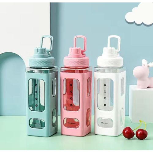 CLEARANCE OFFER  Plastic Water Bottle with Straw -