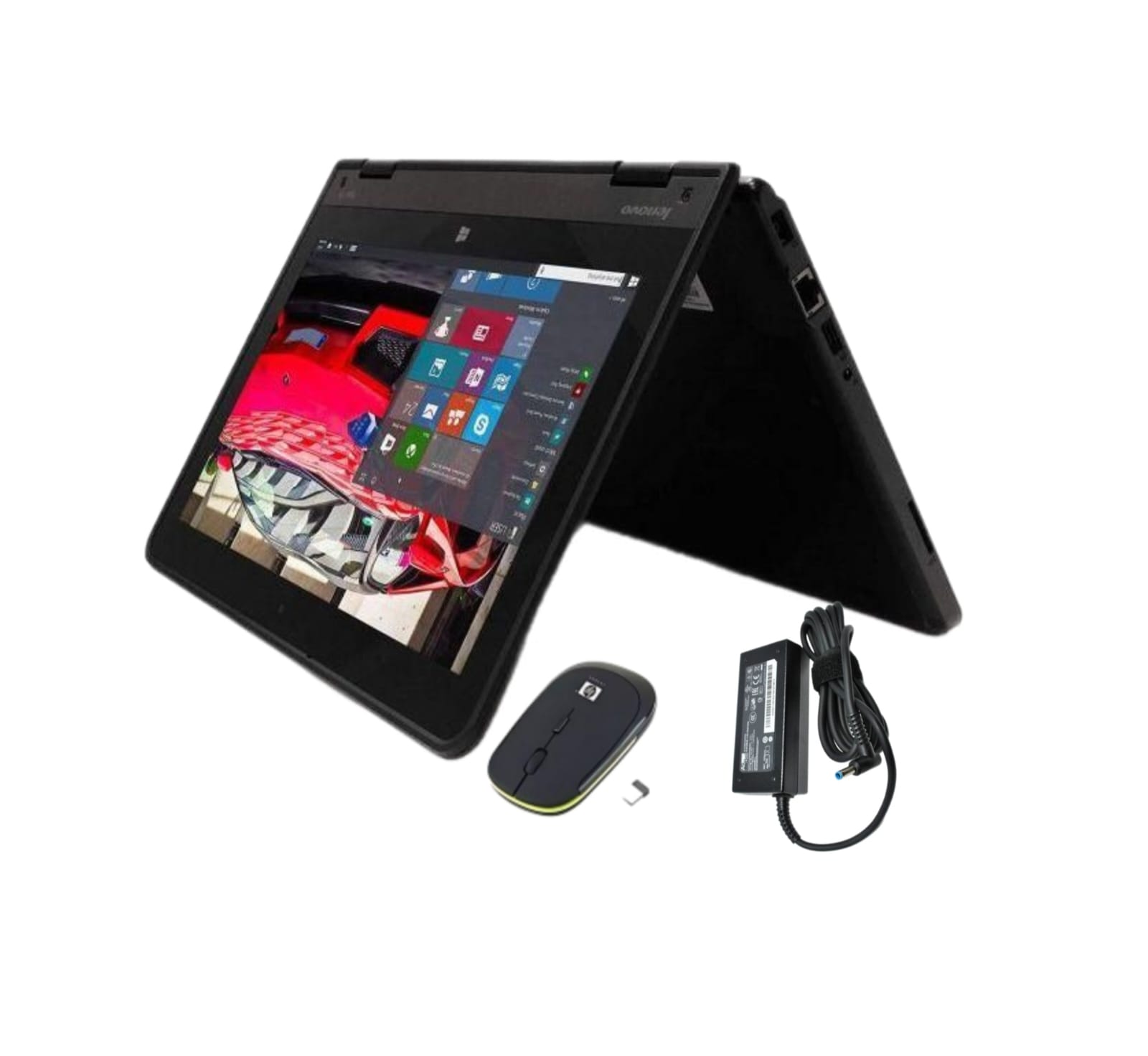 Lenovo 8GB RAM 128GB SSD ThinkPad Yoga 11e Laptop X360 Touchscreen Webcam Bluetooth, HDMI WIFI With Windows 11 PRO Activated, Office & Basic Software Installed.