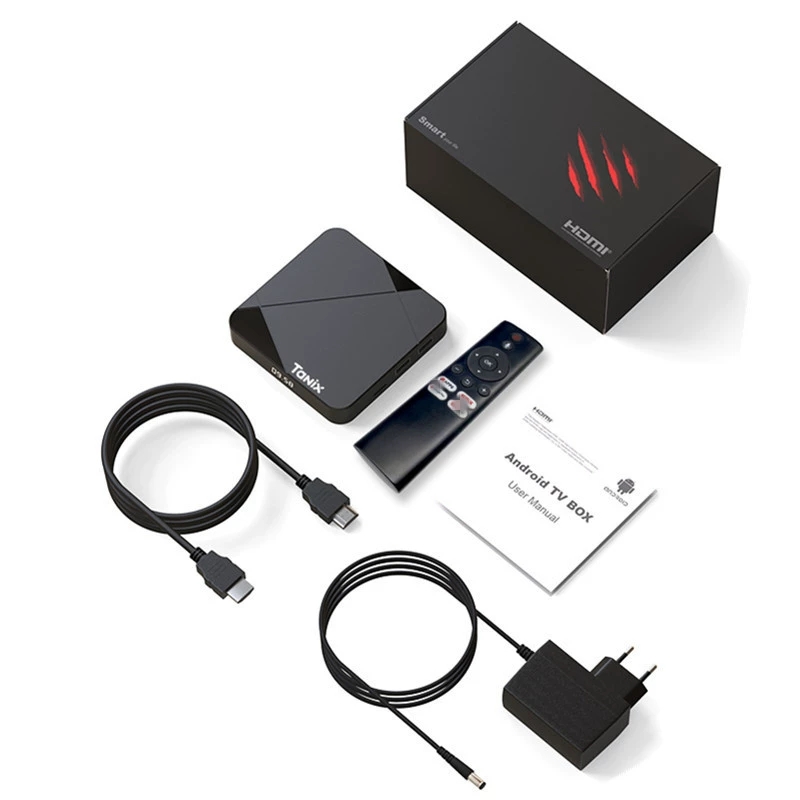 Tanix TX5 TV Box Android 14 Set Top Box Home Theater 2GB / 16GB 4GB / 32GB 64GB Amlogic S905Y5 4K Bluetooth 2.4G/5G Dual WIFI 6